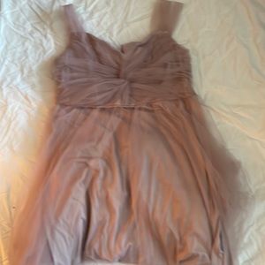 Dusty Lilac formal dress.